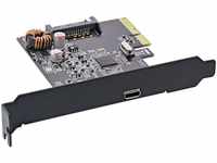 InLine® Schnittstellenkarte, PCIe x4, USB 3.2 Gen.2x2, 1x USB Typ-C, inkl.