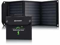 Bresser Solar Ladegerät 40W mit 1x DC- und 3x USB-A-Anschlüssen inkl....
