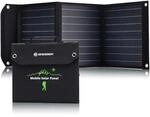Bresser Solar Ladeger&auml;t 40W mit 1x DC- und 3x USB-A-Anschl&uuml;ssen inkl. USB-A-Buchse