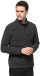 Jack Wolfskin Herren Hatchet Stone Fz M Fleece Jacke, Schwarz, XXL EU