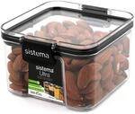 Sistema Ultra luftdichtes Frischhaltedose | 460 ml Vorratsdose mit Deckel | stapelbar