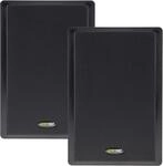 ChiliTec Wandlautsprecher Flatpanel-Lautsprecher 2-Wege 40Watt Paar / 2 St&uuml;ck 37mm