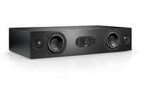 Nubert nuBoxx AS-225 max | Schwarze Soundbar mit Front | Soundplate für Streaming 