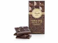 Venchi Tafel aus Zartbitterschokolade 75% Cuor di Cacao 100 g –