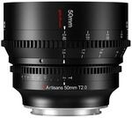 7artisans 50 mm T2.0 gro&szlig;e Blende, Vollformat-Objektiv, L-Mount, manueller Fokus,