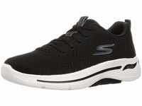 Skechers Damen Go Walk Arch Fit Unify sneakers,sports shoes, Black Textile White