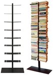 Radius Design Booksbaum Doppel Stand Gro&szlig; Schwarz &ndash; Standregal aus