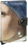 Secrid Mini-Portemonnaie mit Perlenohrring (Mauritshuis), Einheitsgr&ouml;&szlig;e, Unisex,