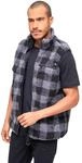 Brandit Teddyfleece Vest, Farbe: black/grey, Gr&ouml;&szlig;e: XXL