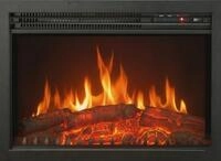 CHEMIN'ARTE Elektrokamin mit heizung - Einbaukamin - Kamin Elektrisch &ndash; Deko Kamin