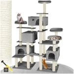 tectake&reg; Katzen Kratzbaum gro&szlig;, Katzenbaum mit Zubeh&ouml;r f&uuml;r Katze, XXL