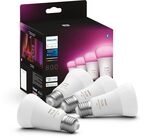 Philips Hue White & Color Ambiance E27 LED Leuchten 4er Pack (800lm), dimmbare LED Philips Hue White & Color Ambiance E27 LED Leuchten 4er Pack (800lm), dimmbare LED