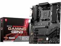 MSI B550 GAMING GEN3 Mainboard ATX, AM4 - AMD Ryzen 5000 bereit - DDR4 Boost