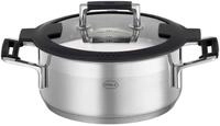 R&Ouml;SLE SILENCE PRO Bratentopf, Hochwertiger Universaltopf aus Edelstahl 18/10, 20 cm,