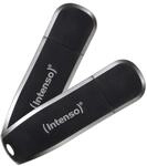 Intenso Speed Line, 2x64GB Speicherstick, USB-Stick 3.2 Gen 1x1, schwarz