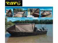 Black Cat Special Boat Cave II 335x220x105cm - Bootszelt, Angelzelt zur Montage...