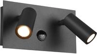 Trio Leuchten LED Au&szlig;en Wandleuchte Tunga 222969242, Metall Anthrazit,...