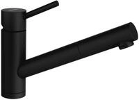 SCHOCK K&uuml;chenarmatur ALTOS S Puro &ndash; schwarze Hochdruck Armatur aus Edelstahl...