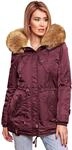 Navahoo warme Damen Winter Jacke Teddyfell Winterjacke Parka Mantel B399
