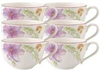 Villeroy & Boch - Mariefleur Basic Kaffeetasse, 6 St&uuml;ck, 250 ml, H&ouml;he: 6 cm,