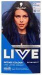 Schwarzkopf LIVE Urban Metallics, Blue Mercury U67 Permanent Hair Dye PACK OF 2