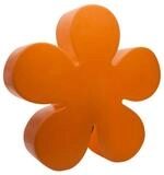 8 seasons design LED Blume 40 cm Shining Flower (Orange), E27, Leuchtmittel warmwei&szlig;