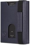 VON HEESEN Slim Wallet mit M&uuml;nzfach & RFID-Schutz - Leder Geldbeutel - Mini