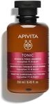 Apivita Tonic Shampoo f&uuml;r Frauen mit d&uuml;nnem Haar 250ml - Nat&uuml;rliches