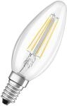 OSRAM STAR+ Dimmbare Filament LED Lampe mit E14 Sockel, Warmweiss (2700K), 4W,