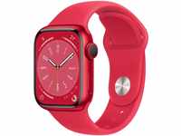 Apple Watch Series 8 (GPS + Cellular, 41mm) Smartwatch - Aluminiumgehäuse