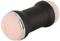 ORION Masturbator - gef&uuml;hlsechter Doppel-Stimulator f&uuml;r M&auml;nner, mit 2 &Ouml;ffnungen,