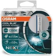 Osram Xenarc Cool Blue Intense D3S, +150 Prozent Mehr Helligkeit, Bis Zu 6.200 K,