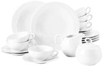Seltmann Weiden 001.736895 Teeservice 20-teilig, Wei&szlig;