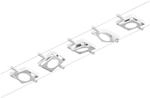 Paulmann 94422 CorDuo LED Seilsytem Set MacLED DC incl. 5x4,5 Watt erweiterbar Wei&szlig;,