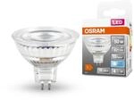 Osram MR16 LED Reflektorlampe mit GU5.3 Sockel, Kaltweiss (4000K), Glas Spot,...