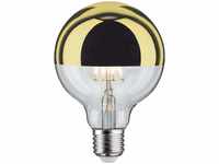 Paulmann 28675 LED Lampe Filament G95 6W Leuchtmittel Kopfspiegel Gold 2700K