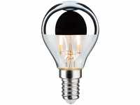 Paulmann 28663 LED Lampe Filament Tropfen 2,6W Leuchtmittel Kopfspiegel Silber 2700K
