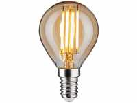 Paulmann 28712 LED Lampe Filament Tropfen 4,7W Leuchtmittel dimmbar Gold 2500K