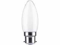 Paulmann 28899 LED Lampe Kerze B22d 470lm 4,7 Watt dimmbar Leuchtmittel Opal 2700 K