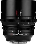 7artisans 25 mm T1.05 Cine Objektiv mit gro&szlig;er Blende, manueller Fokus, geringe