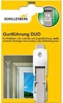 Schellenberg 15680 Gurtf&uuml;hrung Duo Mini, Aufputzmontage f&uuml;r Rollladengurte,...