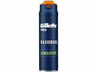 Gillette PRO Bartpflege Rasiergel Männer (200 ml), kühlt die Haut, um sie zu