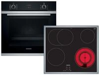 Siemens EQ212KD00Z Set Backofen HR214ABS0 + Glaskeramikkochfeld ET645BNA1E