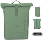 Johnny Urban Rolltop Rucksack Damen & Herren Sage Green - Robin Large - Tagesrucksack