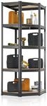 Juskys Eckregal Lagerregal Corner Basic 180 x 70 x 40-70 cm (HxBxT) - 875 kg - 5