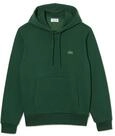 Lacoste Herren Fleece Kapuzenpullover, Vert, XL