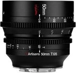 7artisans 50 mm T1.05 Cine Objektiv gro&szlig;e Blende manueller Fokus Kino-Objektiv (f&uuml;r