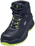 Uvex 3 S3 SRC ESD Leder Arbeitsstiefel - wasserabweisende Schn&uuml;rstiefel - Gr 45