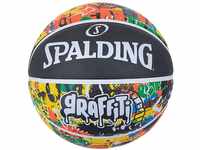United Sports Unisex – Erwachsene Spalding Graffiti Sz7 Ball, Rainbow, 7