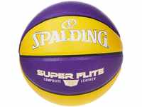 Spalding Super Flite Ball 76930Z, Unisex basketballs, Yellow, 7 EU